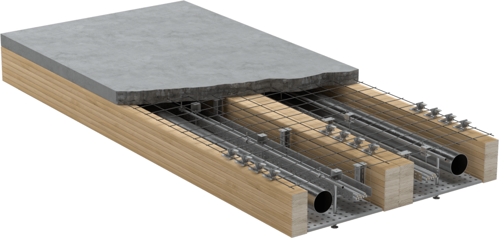Hybrid-Balkendecke Smart Hybrid-Balkendecke Smart, HYB-B SMART, Oberndorfer Hybrid Systems