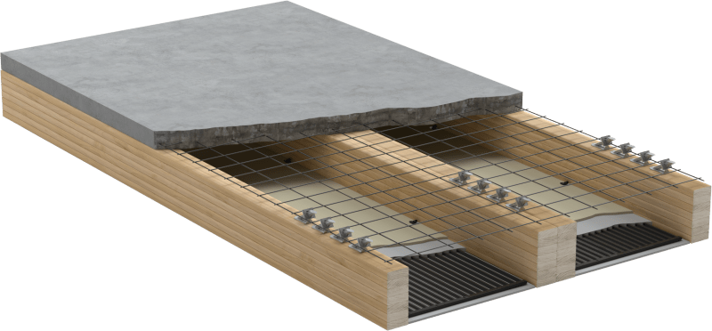 Hybrid-Balkendecke COOL II
