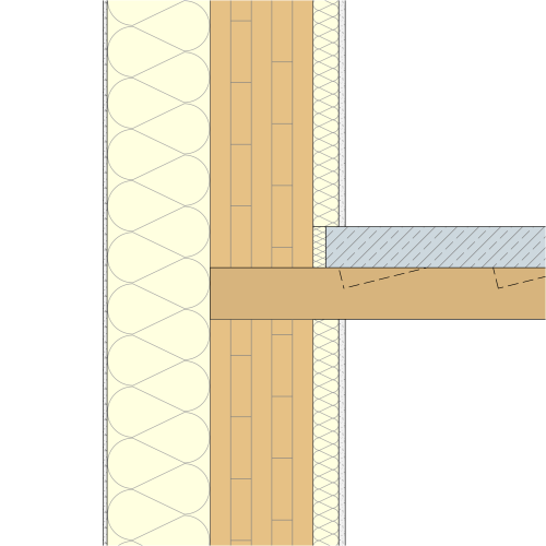Brettsperrholz-Hybrid-Dippelbaumdecke-Detail