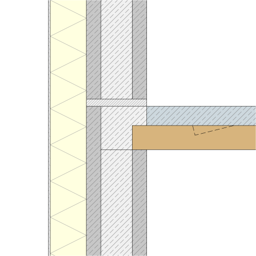 Hohlwand-Hybrid-Dippelbaumdecke-Detail